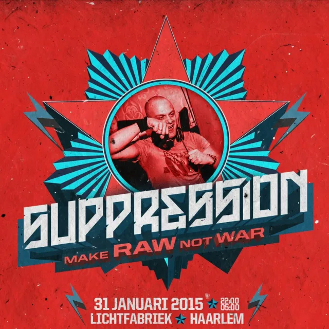 Artwork: Ravert @ Suppression-Make RAW not WAR!