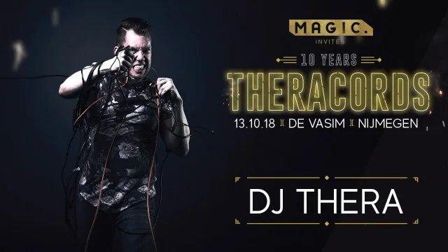 Artwork: DJ Thera - Magic Invites - 10 Years THERACORDS Warm Up