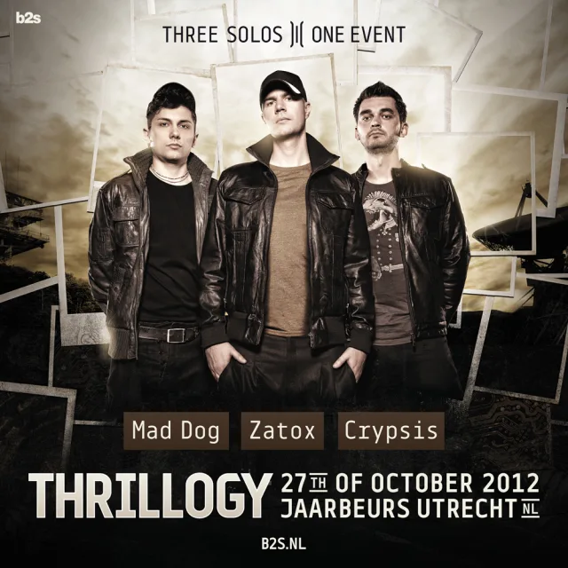 Artwork: Intro's Crypsis & Zatox @ Thrillogy 2012
