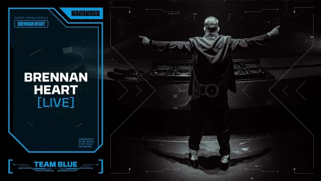 Artwork: Brennan Heart - LIVE @ Hard Bass 2026 (Team Blue)