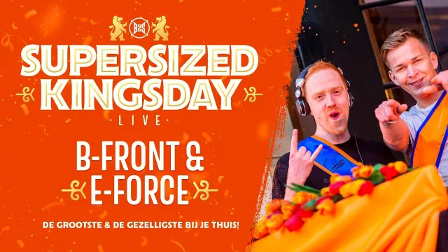 Artwork: B-Front & E-Force @ Supersized Kingsday LIVE 2021