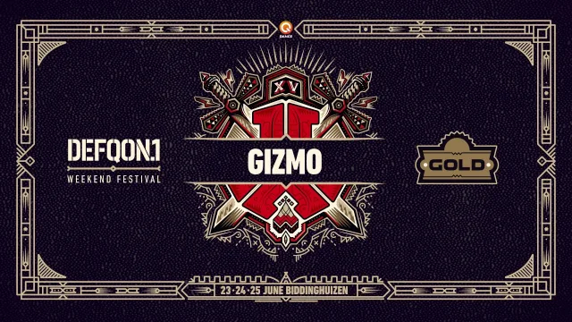 Artwork: Gizmo - The colors of Defqon.1 2017 | GOLD mix