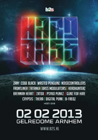 Artwork: Hard Bass 2013 - Crypsis & Digital Punk & DJ Thera @ Team Green