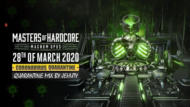 Artwork: Jehuty - Masters of Hardcore 2020 Quarantine Mix