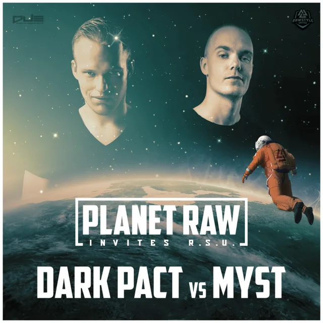 Artwork: Planet Raw invites: Raw Style United - Promomix || Dark Pact