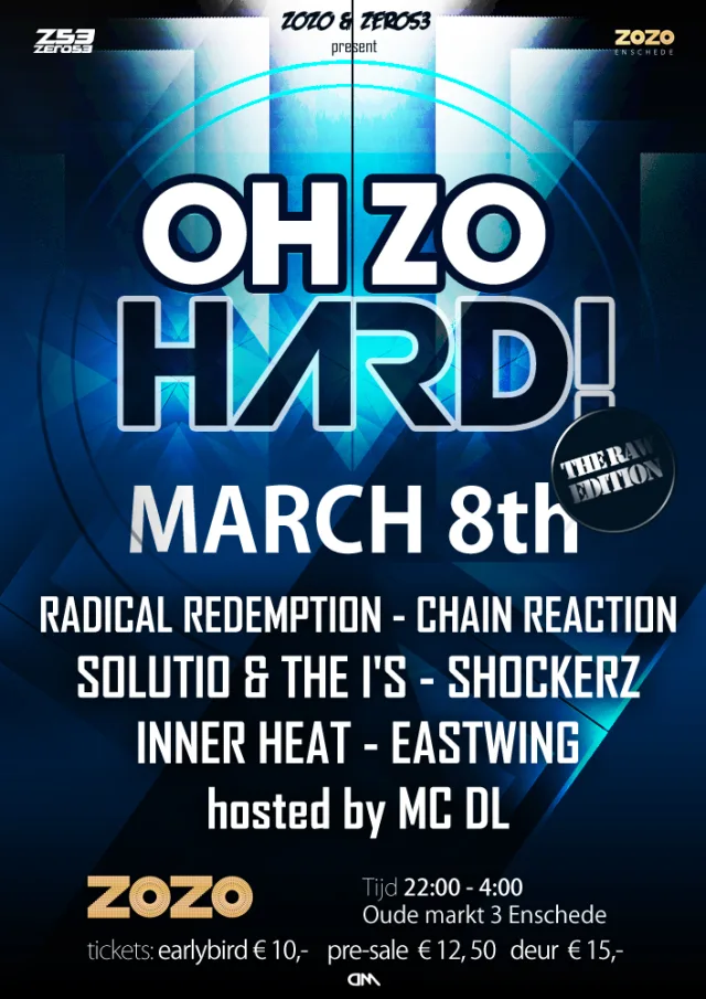 Artwork: Solutio & The I's - Oh Zo Hard! Promomix