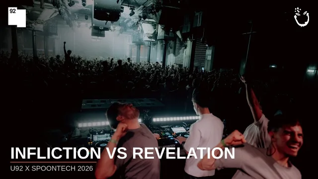 Artwork: Infliction vs Revelation @ U92 x Spoontech 2026