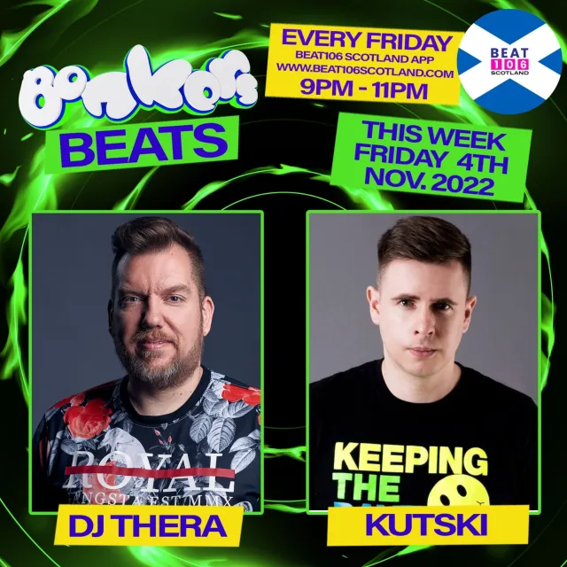 Artwork: DJ Thera - Beat106 Radio, Scotland