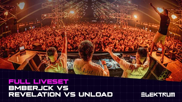 Artwork: BMBERJCK vs Revelation vs Unload @ Elektrum Festival 2024