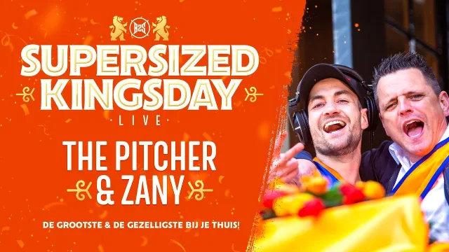 Artwork: The Pitcher & Zany @ Supersized Kingsday LIVE 2021
