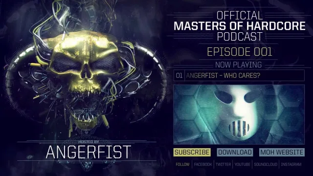 Artwork: Angerfist - MOH: Angerfist Podcast #001