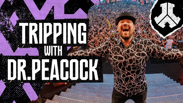 Artwork: Dr. Peacock - Tripping with Dr. Peacock @ Defqon.1 Festival 2024