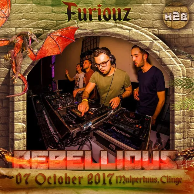 Artwork: Furiouz - Rebellious Warming-Up Mix