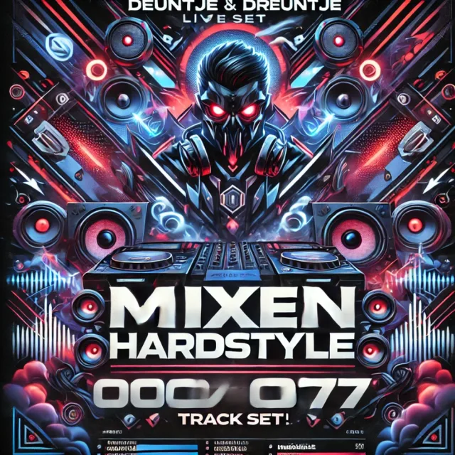 Artwork: Don't Carel - Deuntje & Dreuntje mixen jouw tracklist!!! "hardstyle007's" edition