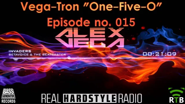 Artwork: DJ Alex Vega - Vega-Tron "One-Five-O" #015