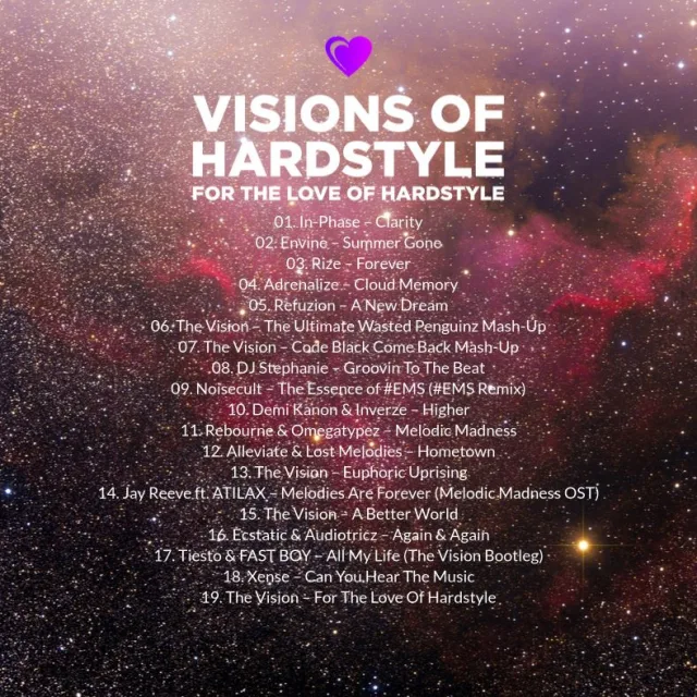 Artwork: Visions Of Hardstyle - For The Love Of Hardstyle