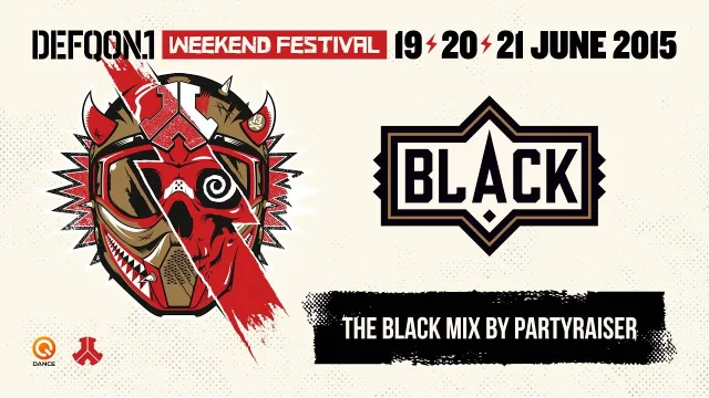 Artwork: Partyraiser - The colors of Defqon.1 2015 | BLACK mix