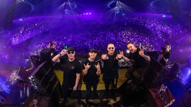 Artwork: The Elite LIVE (Coone, Da Tweekaz & Hard Driver) @ Reverze 2022