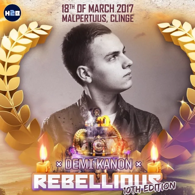 Artwork: Demi Kanon - Rebellious #10 Warming-Up Mix