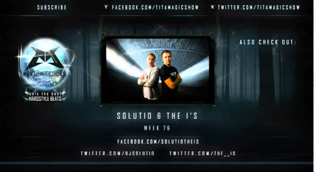 Artwork: The Magic Show - The Magic Show Podcast 76 Da Tweekaz, Solutio & The I's & Crypsis & Chain Reaction
