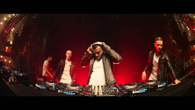 Artwork: 3 The Hard Way @ Hard Bass 2016