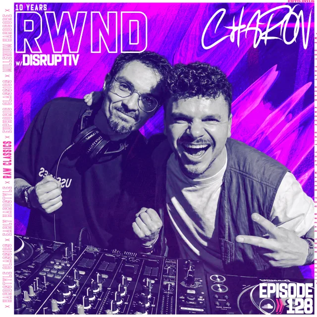 Artwork: Charon, Disruptiv - RWND 10 YEARS #128 (RAW CLASSICS)