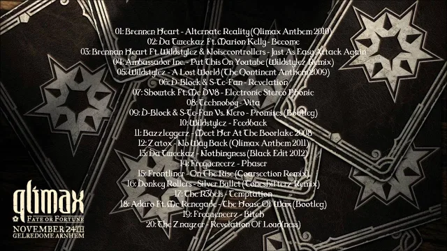Artwork: The Znayzer - Qlimax 2012 WarmUp