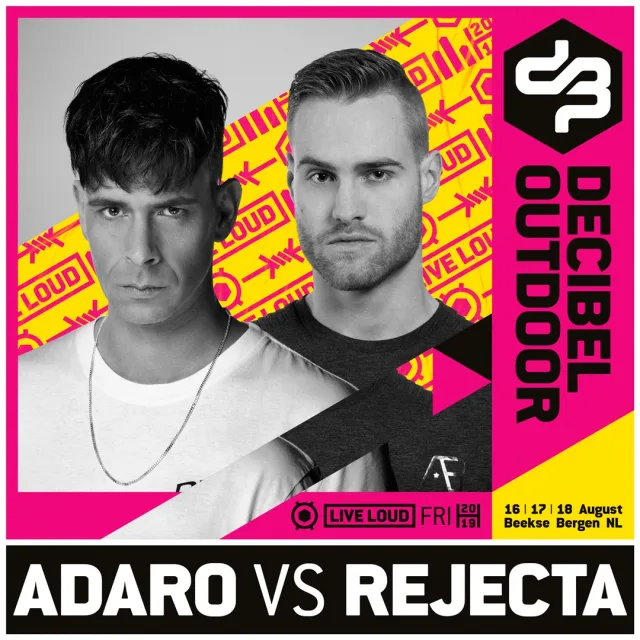 Artwork: Adaro vs Rejecta @ Decibel outdoor 2019
