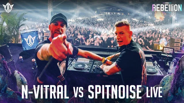 Artwork: N-Vitral vs Spitnoise @ REBELLiON 2023