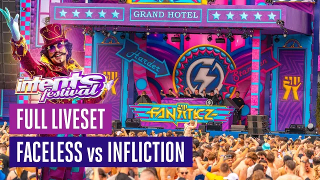 Artwork: Faceless vs Infliction @ Intents Festival 2025