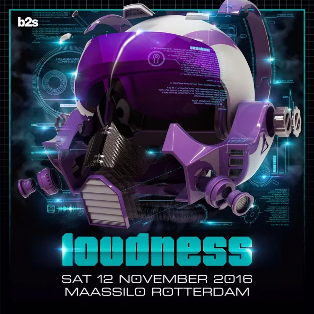 Artwork: Main Concern - Loudness 12.11.2016 Warm-Up Mix