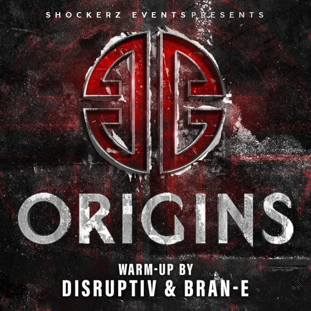 Artwork: Disruptiv & Bran-E - Origins of Raw 2023 Warm-up