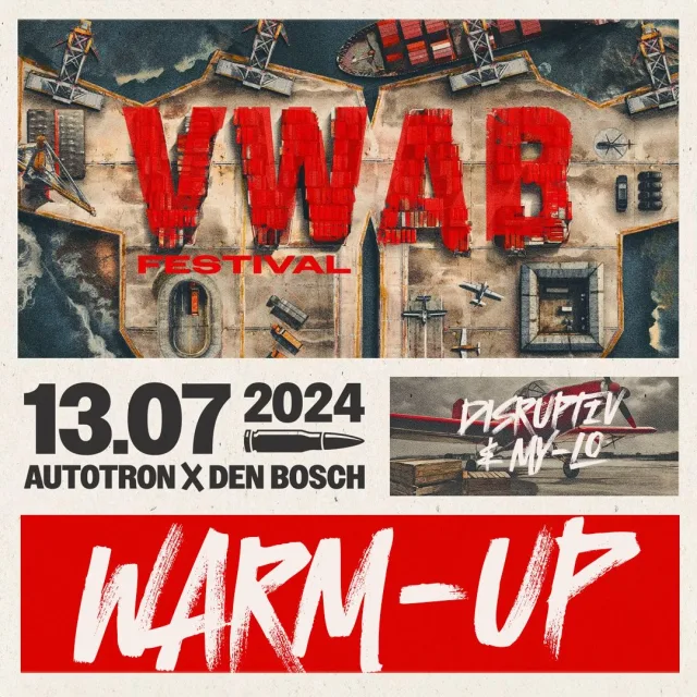 Artwork: Disruptiv & MY-LO - Vroeger Was Alles Beter (VWAB) 2024 - Warm-up Mix