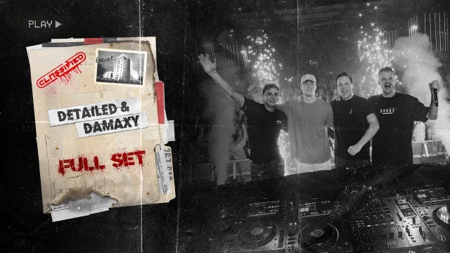 Artwork: Detailed & Damaxy [Classified - Fuel The Fire] @ Klokgebouw