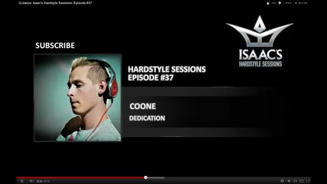 Artwork: Q-dance: Isaac - Q-dance: Isaac's Hardstyle Sessions: Episode #37