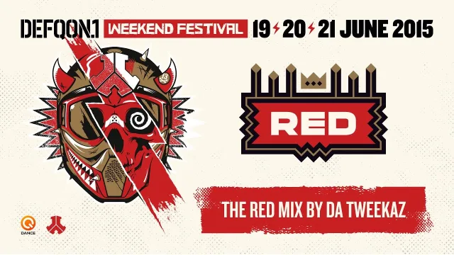 Artwork: Da Tweekaz - The colors of Defqon.1 2015 | RED mix
