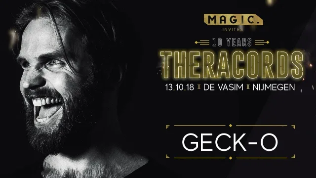 Artwork: Geck-o - Magic Invites - 10 Years THERACORDS Warm Up