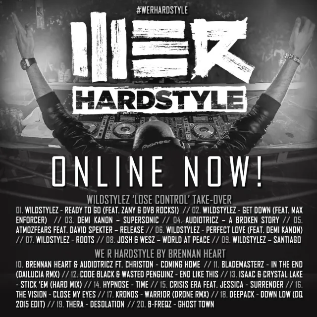 Artwork: I AM HARDSTYLE @ Brennan Heart presents WE R Hardstyle June 2015