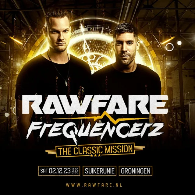 Artwork: The Classic Mission - RAWFARE official warmup mix by Silvio Aquila