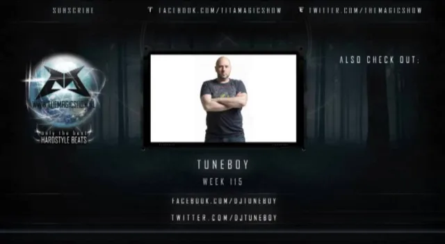 Artwork: Tuneboy, Geck-O, San Miquel. - The Magic Show Podcast #115