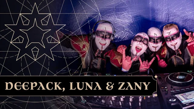 Artwork: Deepack, Luna & Zany @ Qlimax 2024