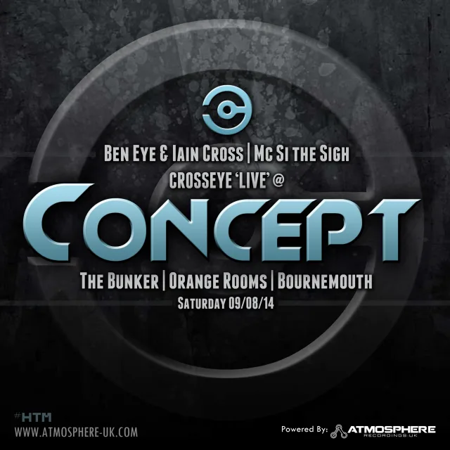Artwork: Ben Eye & Iain Cross aka Crosseye @ Concept