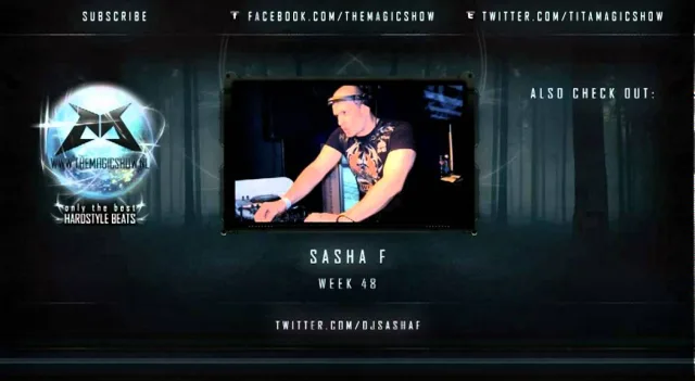 Artwork: The Pitcher, Sasha F & The Vision - The Magic Show Podcast #48