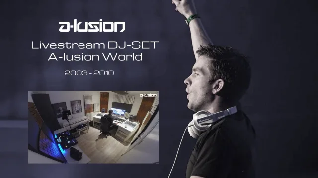 Artwork: A-Lusion @ Livestream DJ-set 2003-2010