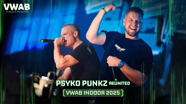 Artwork: Psyko Punkz 'Reunited' @ Vroeger Was Alles Beter 2025 (Hardstyle Classics)