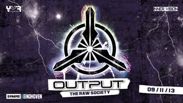 Artwork: Delete - Output - The Raw Society PROMOMIX
