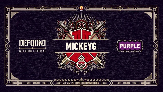 Artwork: MickeyG - The colors of Defqon.1 2017 | PURPLE mix