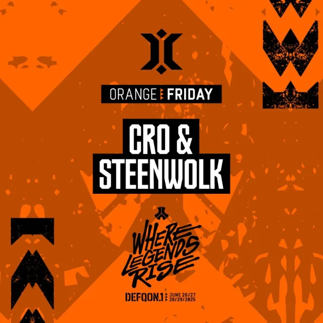 Artwork: CRO & Steenwolk @ ORANGE | Friday | Defqon.1 2025