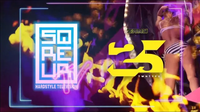 Artwork: 100% DJ ZANY HARDSTYLE CLASSICS - SQREUR TV - 25ZANY - ARTIST SPOTLIGHT