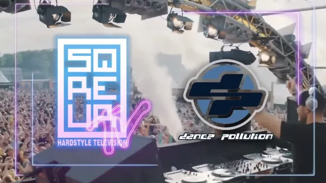 Artwork: 100% HARDSTYLE CLASSICS - SQREUR TV - DANCE POLLUTION - LABEL SPOTLIGHT